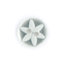 HEMLINE BUTTONS - Jasminum Shank Button - clear 11mm