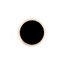 HEMLINE BUTTONS - Basic Line Shank Button Type 12 5PCS - black