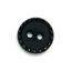 HEMLINE BUTTONS - Embossed Edge Button - black 11mm
