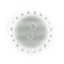 HEMLINE BUTTONS - Embossed Edge Button - white 18mm
