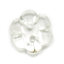 HEMLINE BUTTONS - Periwinkle Button - white 18mm