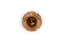 HEMLINE BUTTONS - Novelty Line Button Type 54 3PCS - brown