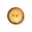 HEMLINE BUTTONS - Wooden Imitation Button - natural 17mm