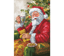 Santa's Cuppa - 52  x 80cm (20.5 x 31.5in)
