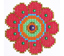 Flower Power - 10.2 x 10.2cm (4 x 4in)