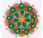 Flower Mandala - 20.3 x 25.4cm (8 x 10in)