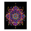 Neon Mandala - 35.5 x 45.7cm