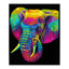 Neon Elephant - 35.5 x 45.7cm
