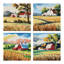 Countryside Views - 12.7 x 12.7cm