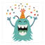 Party Monster - 7.6 x 7.6cm