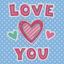 Dotz Box Love You -15 x 15cm