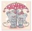 Dotz Box It's Raining Love - 28 x 28cm