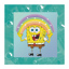 Dotzies Spongebob Rainbow - 13 x 13cm