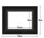 Frame with Framing Mat Board DDF16.B765X550MB