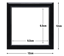 Dd1 Frame - Black - plastic - 12.1 x 12.1cm