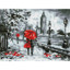 Simply Dotz  Splash of Red - 30 x 40cm
