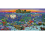 Coral Reef Island - 132 x 65cm (51.9 x 25.5 in)
