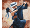 Tango Passion - 41 x 41cm (16.1 x 16.1 in)