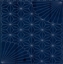 DARUMA - Sashiko Printed Cloth Blue - Mix