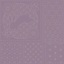 Sashiko Panel - Linen/Cotton 137 x 50cm Traditional Design Grape