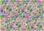 Cotton Sheeting Printed - Raspberry
