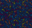 Flannelette Fern Print 150cm width - Dark Blue
