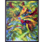 Lorikeets Aloft F - Lorikeet Splash Panel