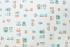Riley Blake Printed Cotton - Retro Flowers Teal 112cm