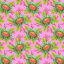 TULA PINK FLORAL REEF - FRIENDS & ANEMONES - CORALLINE
