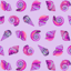 TULA PINK FLORAL REEF - LIL SHELLY - ULTRAVIOLET