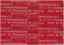 Christmas Linen Look Fabric 140cm - Text - Red