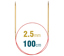 Addi Lace Circular Knitting Needles 100CM X 2.50MM