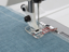 Husqvarna Machine Feet: Clear Seam Guide Foot - H4130348-45