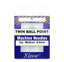Klasse Machine Needle - Twin Ball Point 1pc - Size 80/4.0mm 