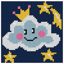 Tapestry Kit Mini 11 x 11cm - Cloud