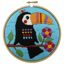 Starter Long Stitch Kit with Hoop 15cm - Toucan