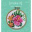 Mini Cross Stitch Kit with Hoop 10cm - Hibiscus