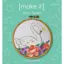 Mini Cross Stitch Kit with Hoop 10cm - Swan