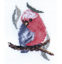 Australian Cross Stitch Kit 10 x 10cm - Baby Galah