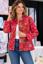 Quilted Jacket Red