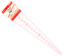 Sew Easy - Quilters Ruler Wedge 10 Degree Imperial 22.5 x 5in
