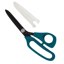 Karen Kay Buckley Perfect Scissors - Bent Handle 8.5in - Dark Teal
