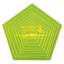 Matilda's Own Template - Pentagon Set of 9 - Small 1-5in