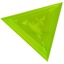 Matilda's Own Template - Triangle 60deg Set of 6 - Large 3.25-4.5in
