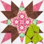 Matilda's Own Template - Prairie Star Set of 5 - 12in