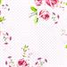Birch Fabric - Fabric Gutermann X Birch Summer Loft Roses 110cm X 10Mt 100% Co White-Rose Pink-372