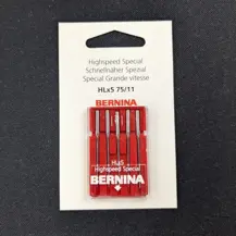 Bernette Accessory: B08 High Speed Needles Special HLx5 - Size 75/11