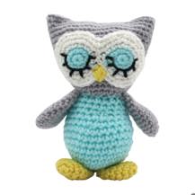 DIY Crochet Make & Play Kit 11.5 x 16cm - Owl