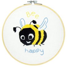 MAKE IT Punch Needle Kit 17.5cm - Bee