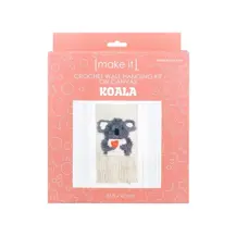 Crochet Wall Hanging Kit - Koala